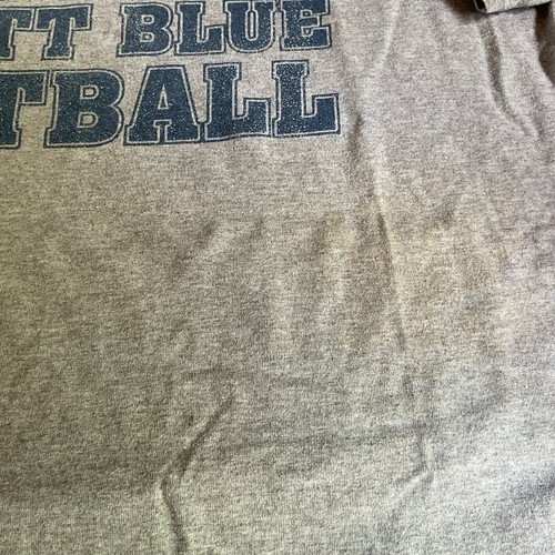 Vintage Property Of Labatt Blue Football FOL Heavy Cotton Heather Gray XL - Picture 5 of 8