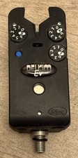 ✅Delkim EV PLUS Bite Indicator Twin Blue LEDs ~ Carp Pike Fishing ~ VGC