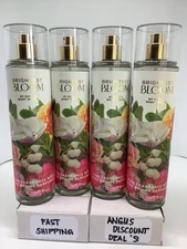 Bath & Body Works Brightest Bloom Fine Fragrance Mist 8 Fl Oz “ “4 BOTTLES”” NEW