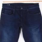 Mens G-Star 3301 TAPERED Stretch Tapered Blue Jeans W34 L34