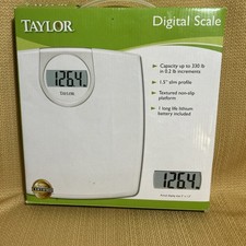 Taylor Digital Scale 7029w White Weight Scales