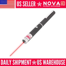 Red Laser Pointer Pen 900Mile Red Light Visible Beam Lazer New USA