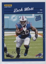 2020 Panini Instant NFL 1990 Rated Rookie /2044 Zack Moss #RR31 00jz