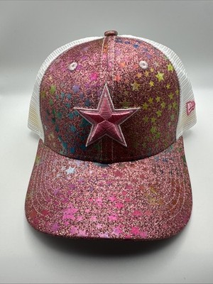 Youth New Era Dallas Cowboys Sparkle Stars Adjustable Hat NFL Football