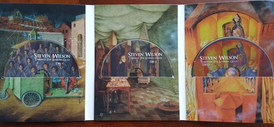 STEVEN WILSON through looking glass 2 cd+ dvd LONG BOX EDITION Porcupine Tree - Image 2 of 3