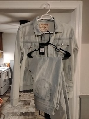 True Religion Men Jimmy Super T jeans Jacket size M new With True 