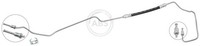 Bremsschlauch A.B.S. SL 1255 FüR Peugeot 5008 1 Van 16V Bluehdi 120 Hdi THP 150