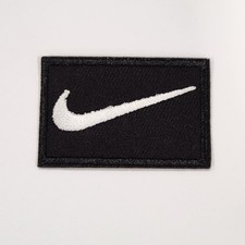 Nike Logo iron on or sew on Patch Swoosh tick Oldschool original