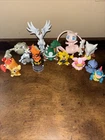 Mixed Lot Of 13 Toy Plastic Pokemon Figurines Vintage / Modern MEW