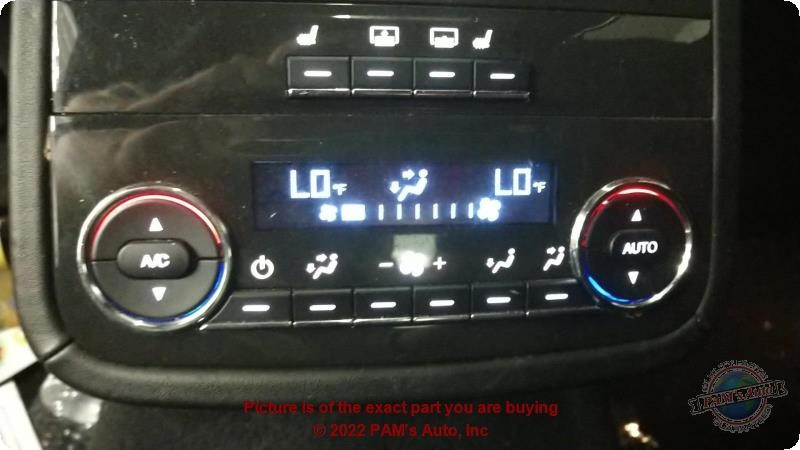 Used A/C Selector Switch fits: 2014 Maserati QUATTROPORTE  Grade A