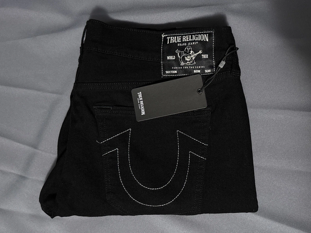 True Religion Black Jeans for Men in 32 Inseam for sale | eBay