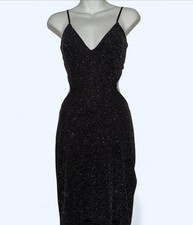 Windsor Bodycon Sparkly Dress Open Back Size Small