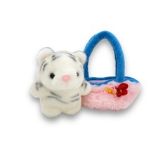 Stuffed Toy Outing Series White Tiger B0036