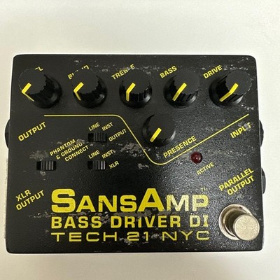 TECH21 SansAmp Bass Driver DI/Parallel Import