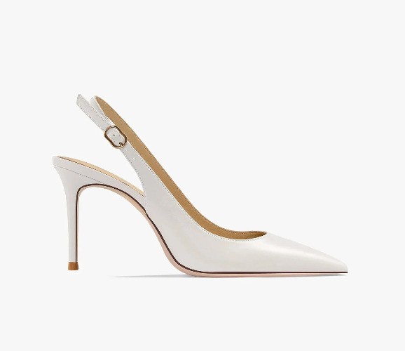 Slingback Sandals 10CM With Matte Finish High Heels Stilettos