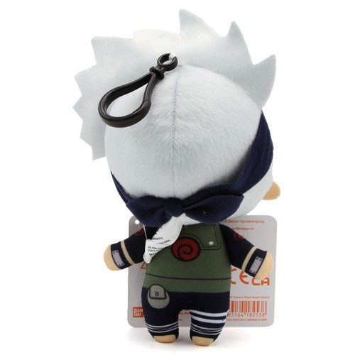 Naruto Tomonui Schlenker Plüsch - KAKASHI HATAKE Neu Banpresto 18253 (Serie 1) - Bild 3 von 3