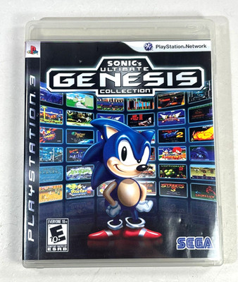 Sonic's Ultimate Genesis Collection (Sony PlayStation 3, 2009) PS3 CIB