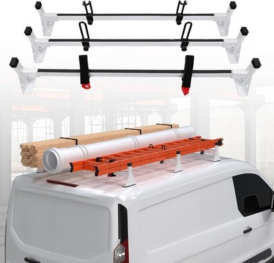 MELIPRON Van Roof Rack for Transit Connect 2014-25 with Anti-Rust White Coating