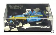 1/43 Scale Renault F1 Team R25 Team Spirit Diecast Model Car Blue Yellow