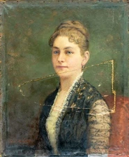 Edith Harrison Loop (CA,1873-1952) oil painting 135378