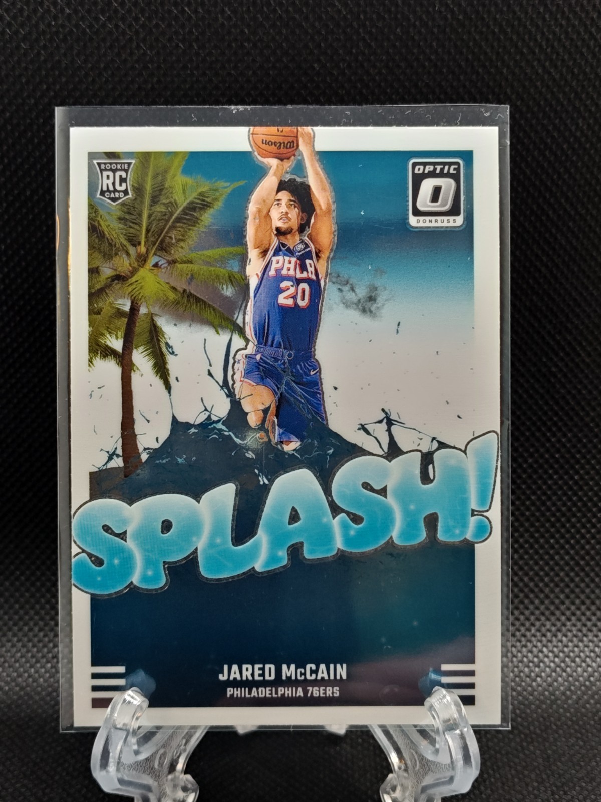 Jared McCain 2024-25 Panini Donruss Optic - Splash! #3 (RC)
