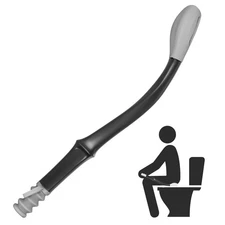 Toilet Aids Tools Butt Wiper Long Handle  Comfort Bottom Buddy Wiping Aid Helper