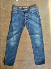 Jeans denim Jacob Cohen uomo, lavaggio blu scuro  made in Italy taglia 36 cotone