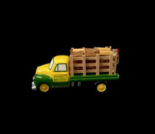 Dept. 56 Snow Village Firewood Delivery Truck #54864 Ceramic & Wood Accessory
