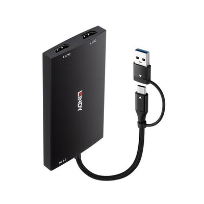 LINDY 38207, 100m Cat.6 HDMI 4K60, IR & RS-232 Hdbaset Extender with Poc