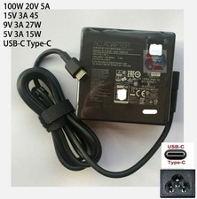 100W USB-C Adapter Power Charger for ASUS ROG Strix SCAR 15 G533QM G533ZS G533ZW