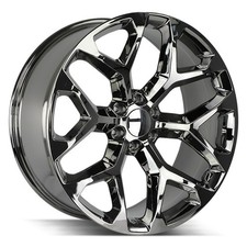 Strada Oe Replica Snowflake Replica Wheel 22x9 24 6x139.7 Chrome Single Rim
