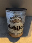 Vintage Gargoyle Mobiloil 5 Quart Oil Can – Socony Vacuum – Gas & Oil Sign