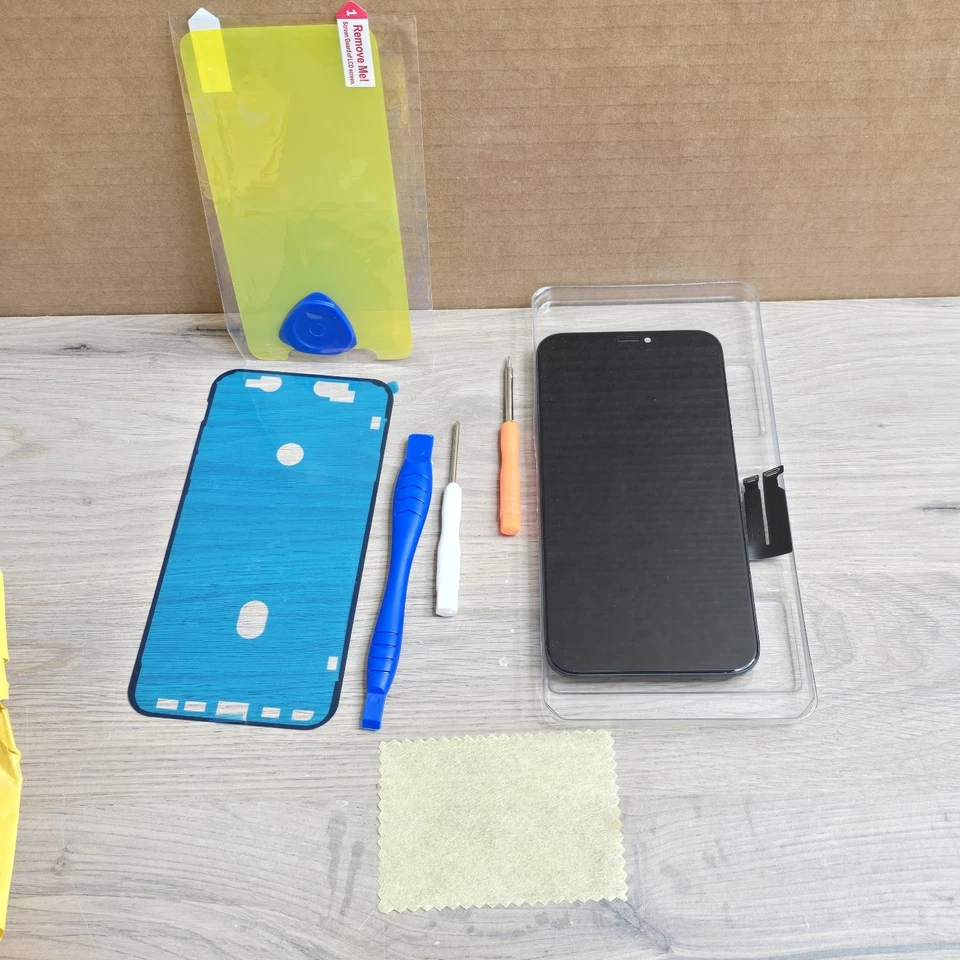 For iPhone XR LCD Display Touch Screen Digitizer Assembly Replacement Back Plate - Image 2 of 4