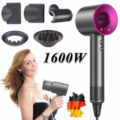 Haartrockner Föhn Hair Dryer 5-in-1 1600W, Styling Set, Magnet Aufsätze