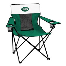 New York Jets Logo Brands NFL Elite Camping Chair