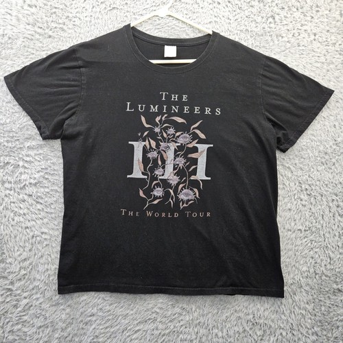 The Lumineers T Shirt The Lumineers III World Tour 2020 Men Large Cotton