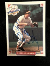 1993 Nabisco All-Star Autographs - Brooks Robinson (AU)