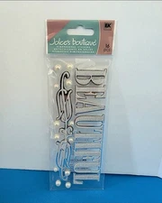 FREE SHIP VTG. Jolee's Boutique BEAUTIFUL Scrapbook Dimensional Stickers Crafts