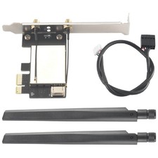 Adaptateur de Carte WiFi PCIE Bluetooth  Bande Carte RéSeau Sans Fil Adapta7352