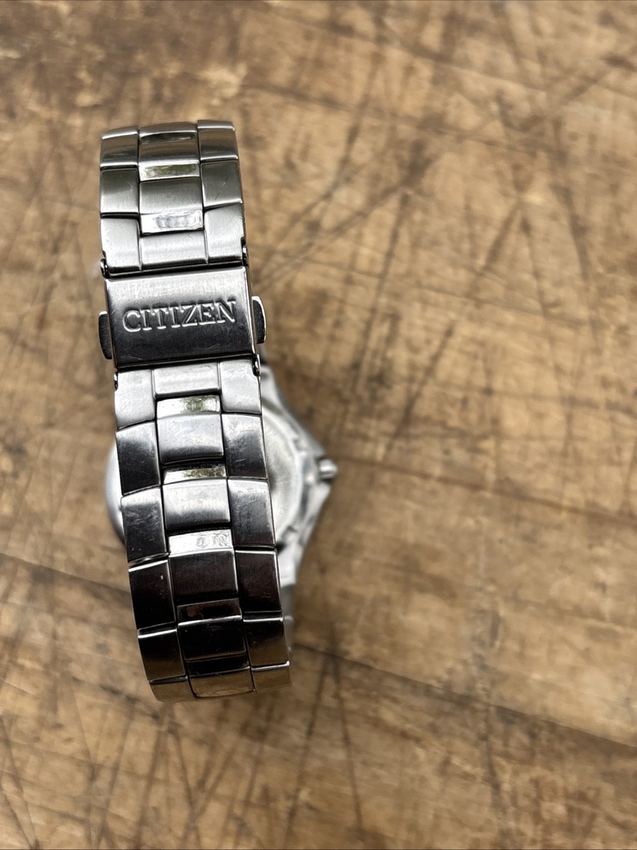 Citizen Men's Eco Drive gray Dial Stainless Steel Watch solar