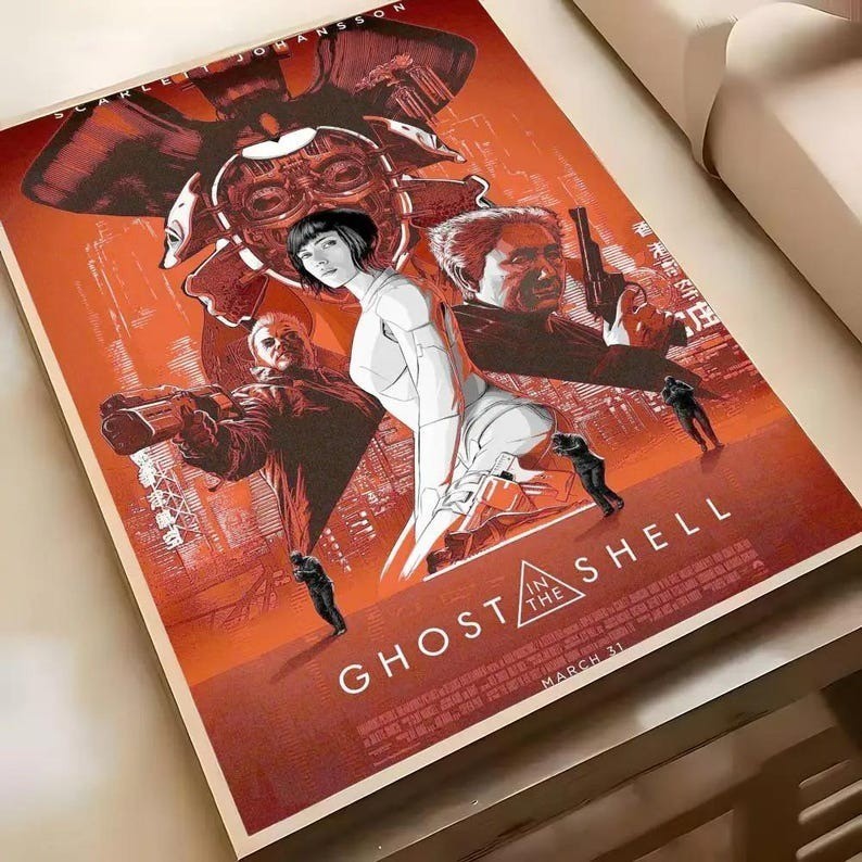 Ghost In The Shell Poster ,No Framed | eBay