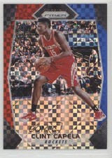 2017-18 Panini Prizm Red White & Blue Prizm Clint Capela #258 b4a