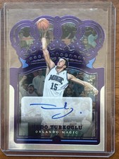2023-24 Panini Crown Royale Hedo Turkoglu Purple Auto 16/25 Magic