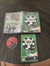 Nintendo GameCube GC Game World Series Of Poker CIB Complete In Box 