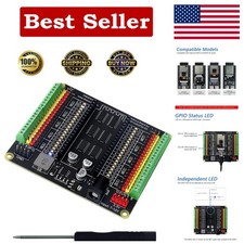 Compact Breakout Board for ESP32-S3 WROVER with GPIO Indicators  Power Outputs