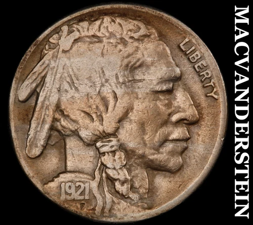 1921-S Buffalo Nickel- Very Fine- Better Date No Reserve #J1840