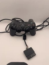 Sony PS2 BLACK Wired Controller OEM DualShock PlayStation 2 for Parts Broken