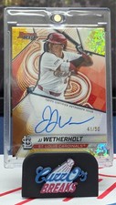 2025 Bowman's Best - JJ Wetherholt Auto Mini Diamonds 41/50 - #B25-JJW
