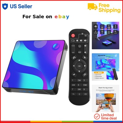 Android TV Box 4K H.265 2GB RAM 16GB ROM Dual WiFi Bluetooth Smart TV