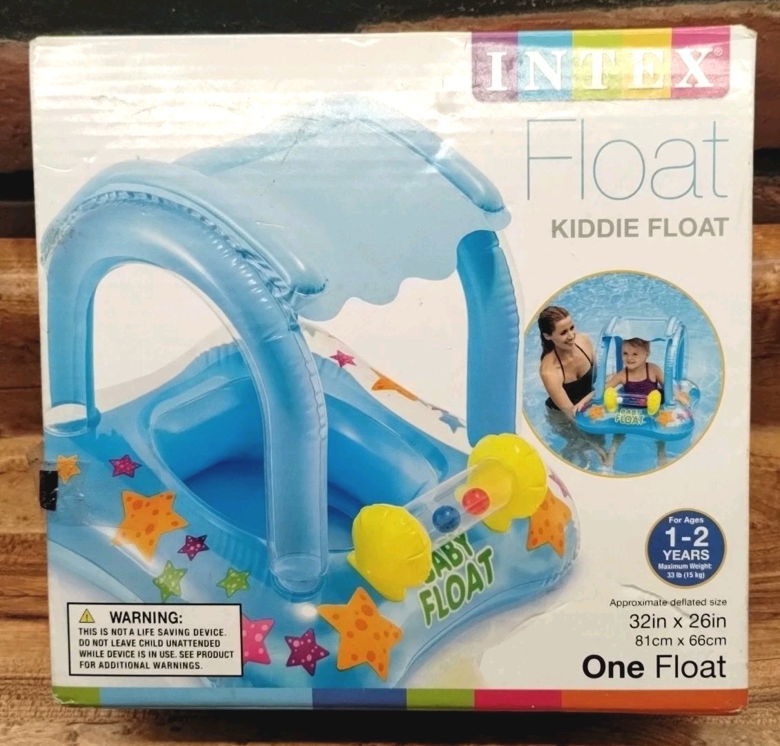 Intex Kiddie Float 32in x 26in (ages 1-2 years)
